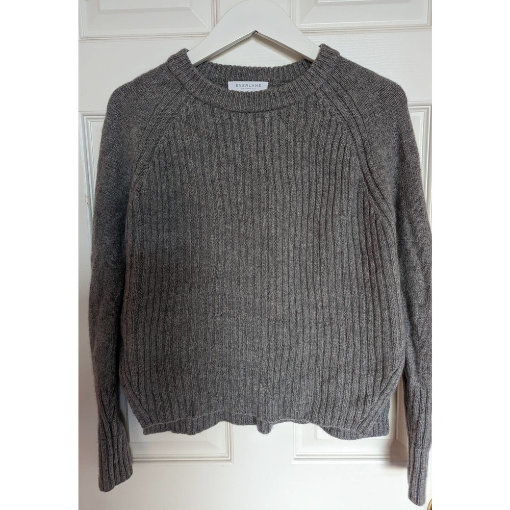 Everlane Cashmere Wool Cropped Sweater Size Small